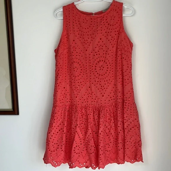 Dropped Waist Ruffle Dress - Picture 1 of 5